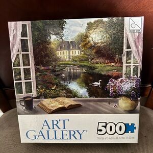 Art Gallery 500-Piece Puzzle - Multicolor Never opened -